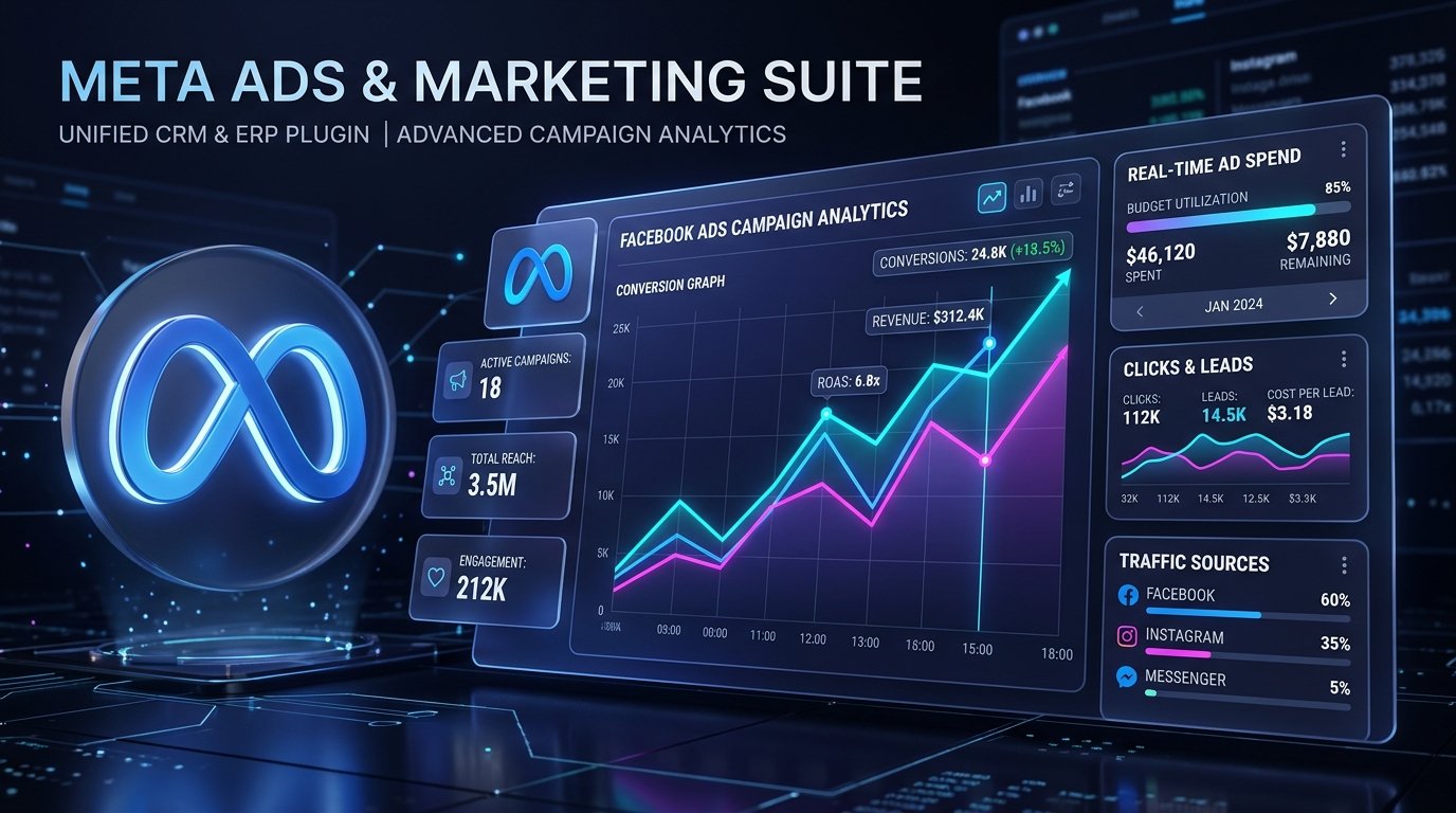 Meta Ads & Marketing Suite for CRM & ERP